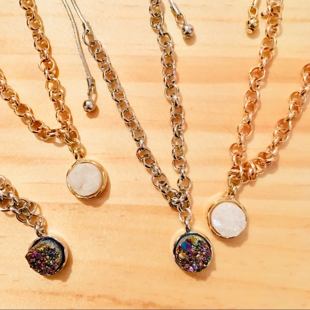 Bracelets (two gold and two silver available)